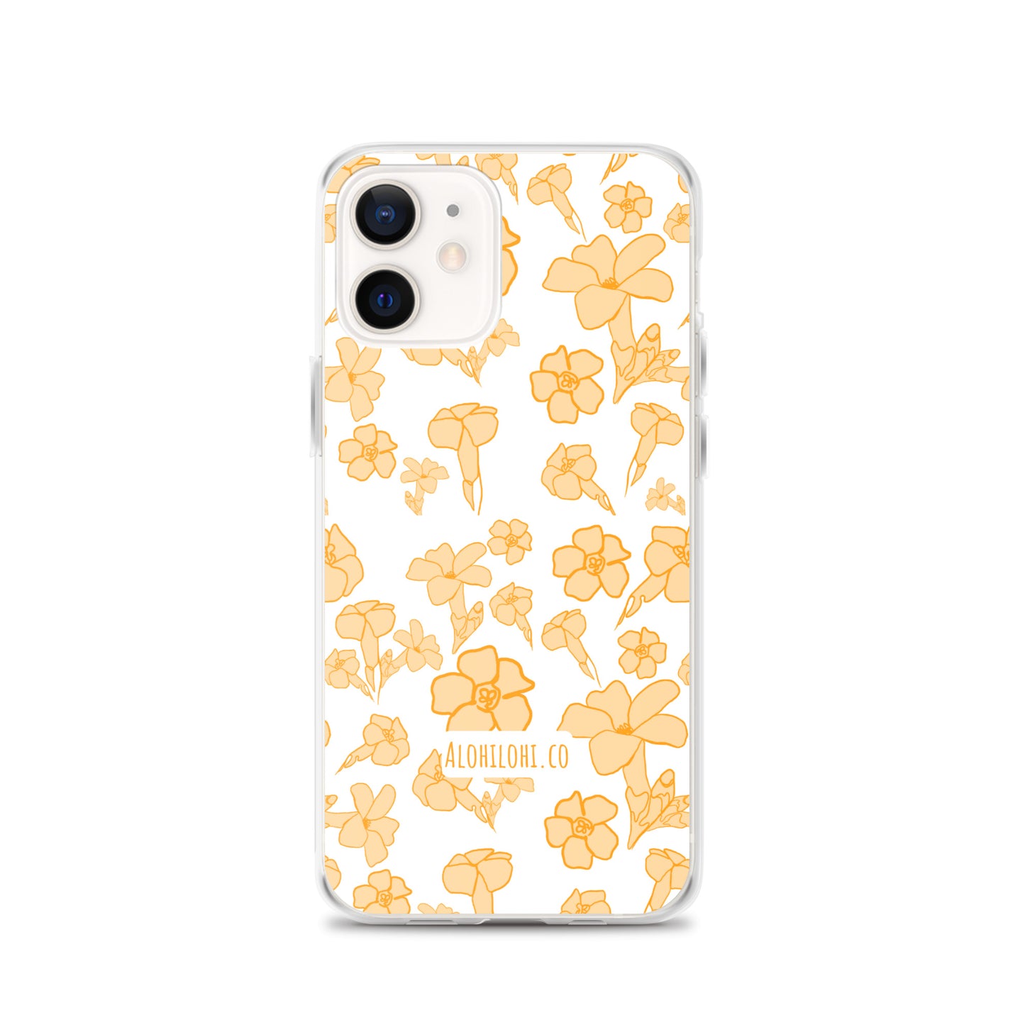 Pua Kenikeni on Keʻokeʻo - Clear iPhone Case