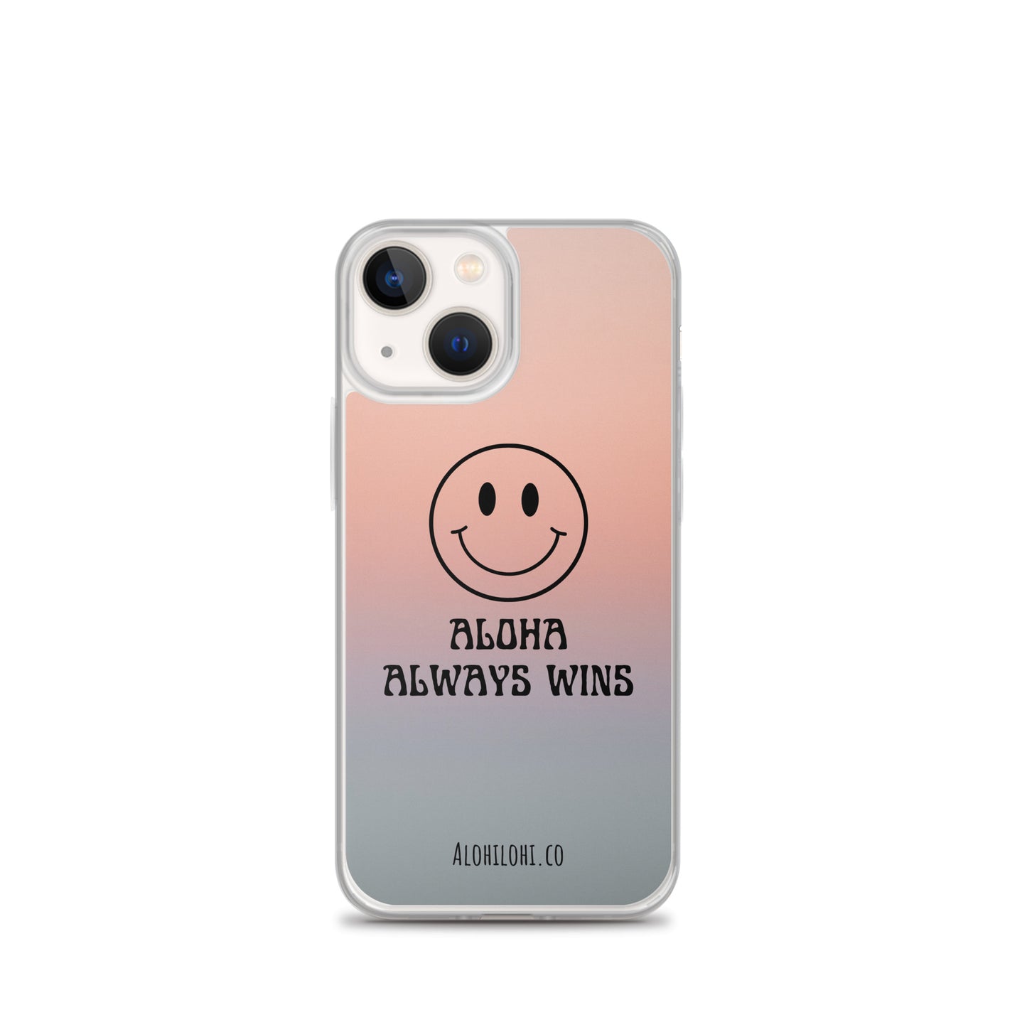 Aloha Always Wins (7) - Clear iPhone Case