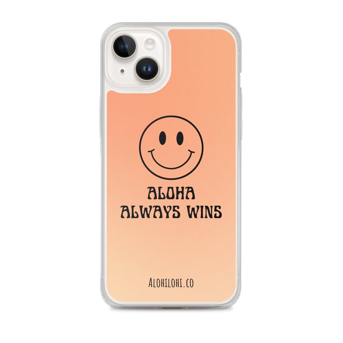 Aloha Always Wins (14) - Clear iPhone Case