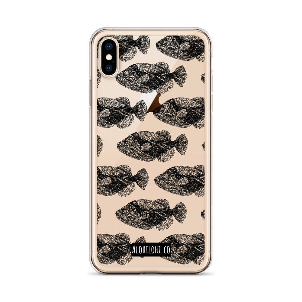Humuhumunukunukuāpuaʻa LD - Clear iPhone Case
