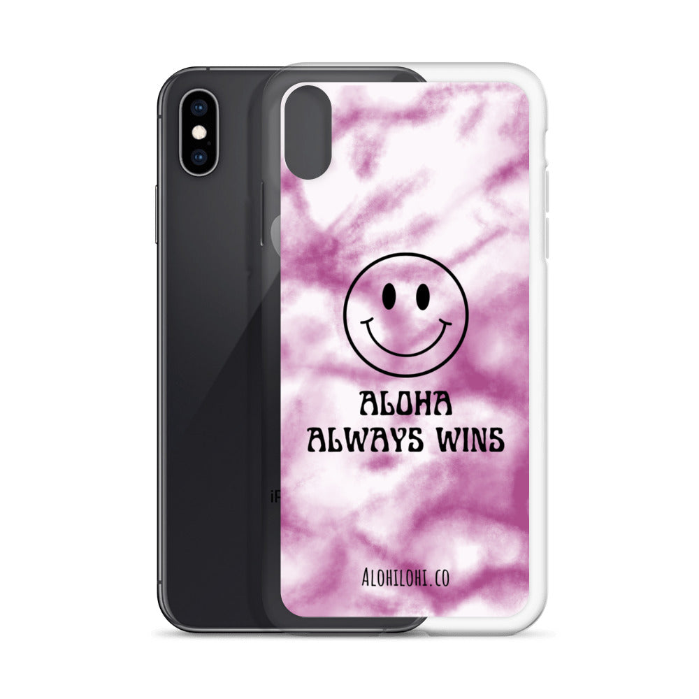 Aloha Always Wins (20) - Clear iPhone Case