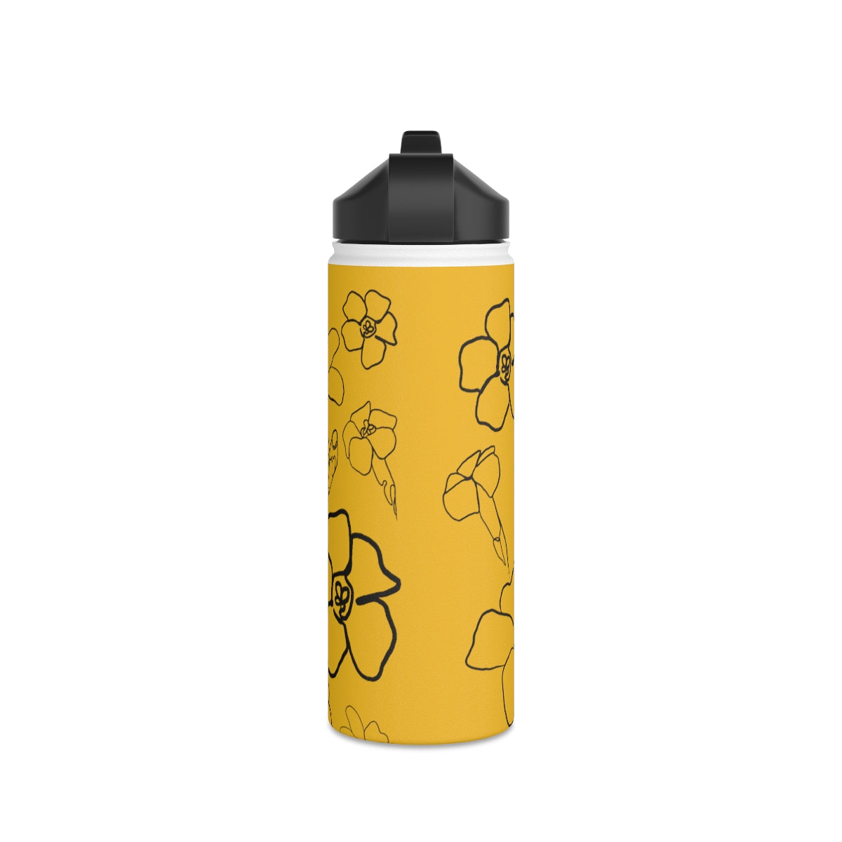 Pua Kenikeni (E) in Melemele/Yellow - Stainless Steel Water Bottle