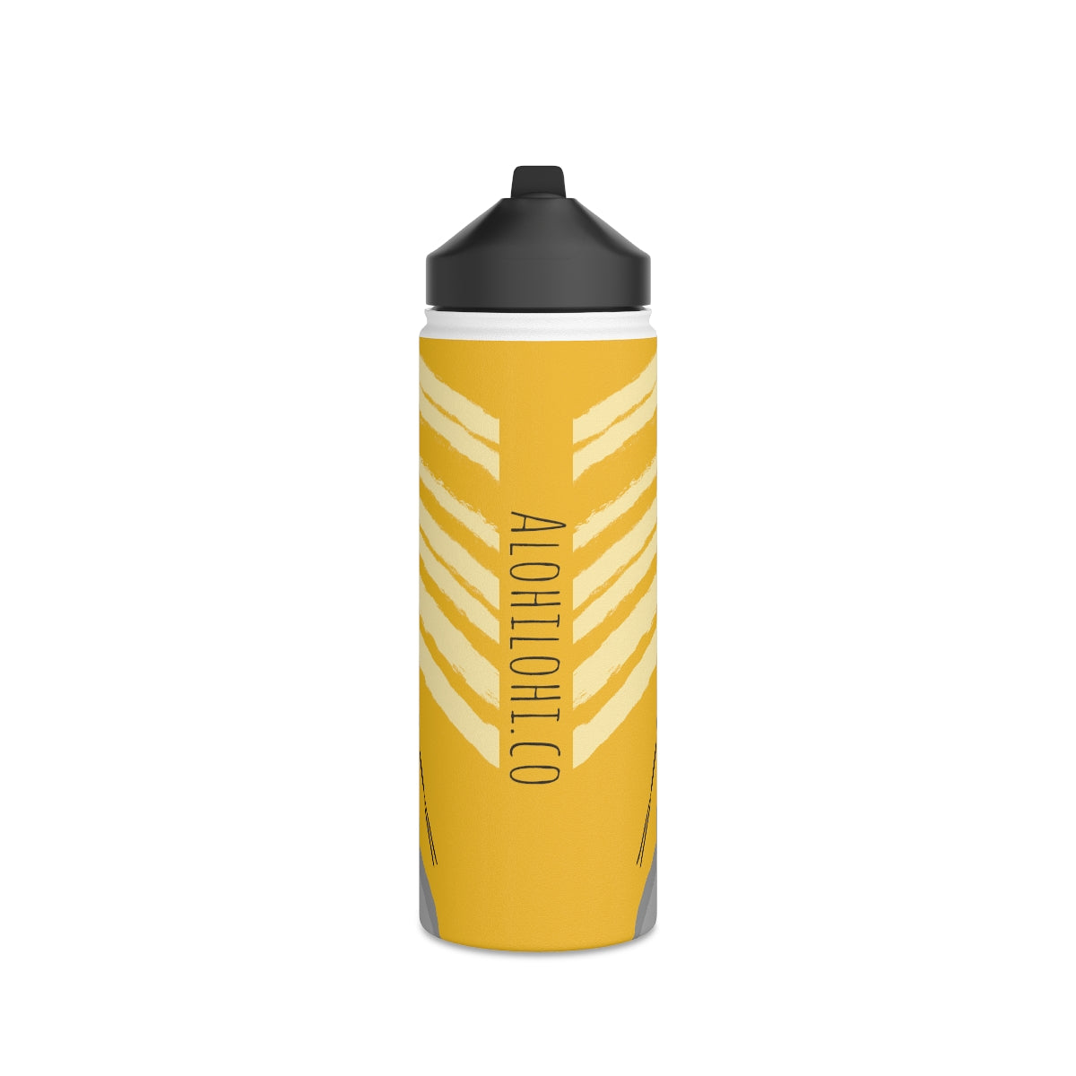 ʻŌkoholua (in Melemele/Yellow) - Stainless Steel Water Bottle