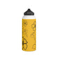 Pua Kenikeni (E) in Melemele/Yellow - Stainless Steel Water Bottle