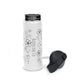 Pua Kenikeni (B&W) - Stainless Steel Water Bottle