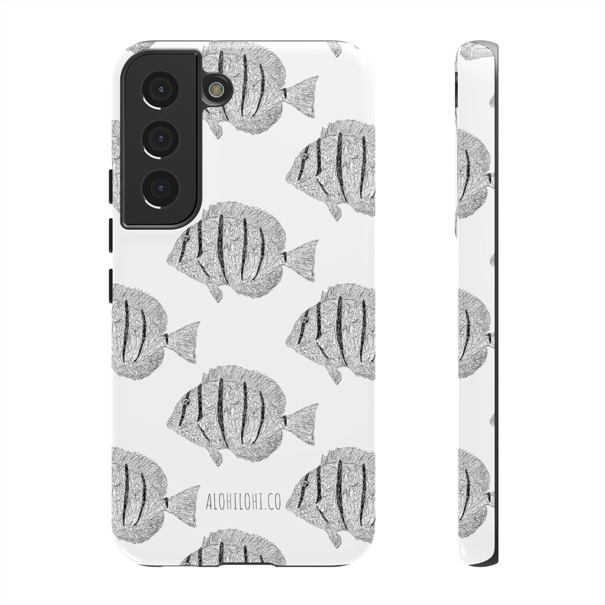 Manini (B&W) - Tough Samsung Case