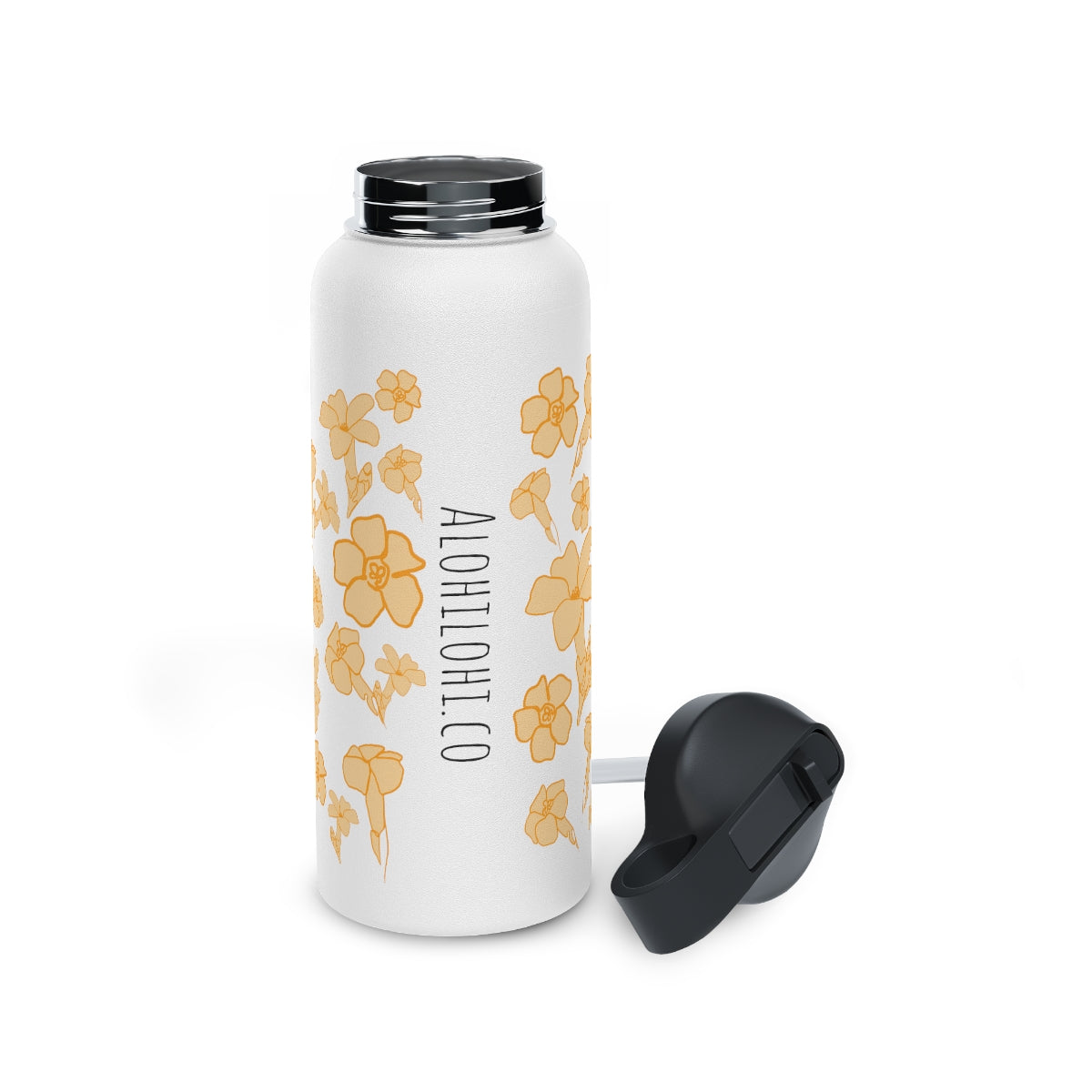 Pua Kenikeni - Stainless Steel Water Bottle