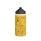 Pua Kenikeni (E) in Melemele/Yellow - Stainless Steel Water Bottle