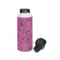 Pua Kenikeni (E) in ʻĀkala/Pink - Stainless Steel Water Bottle