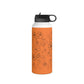 Pua Kenikeni in ʻAlani/Orange - Stainless Steel Water Bottle