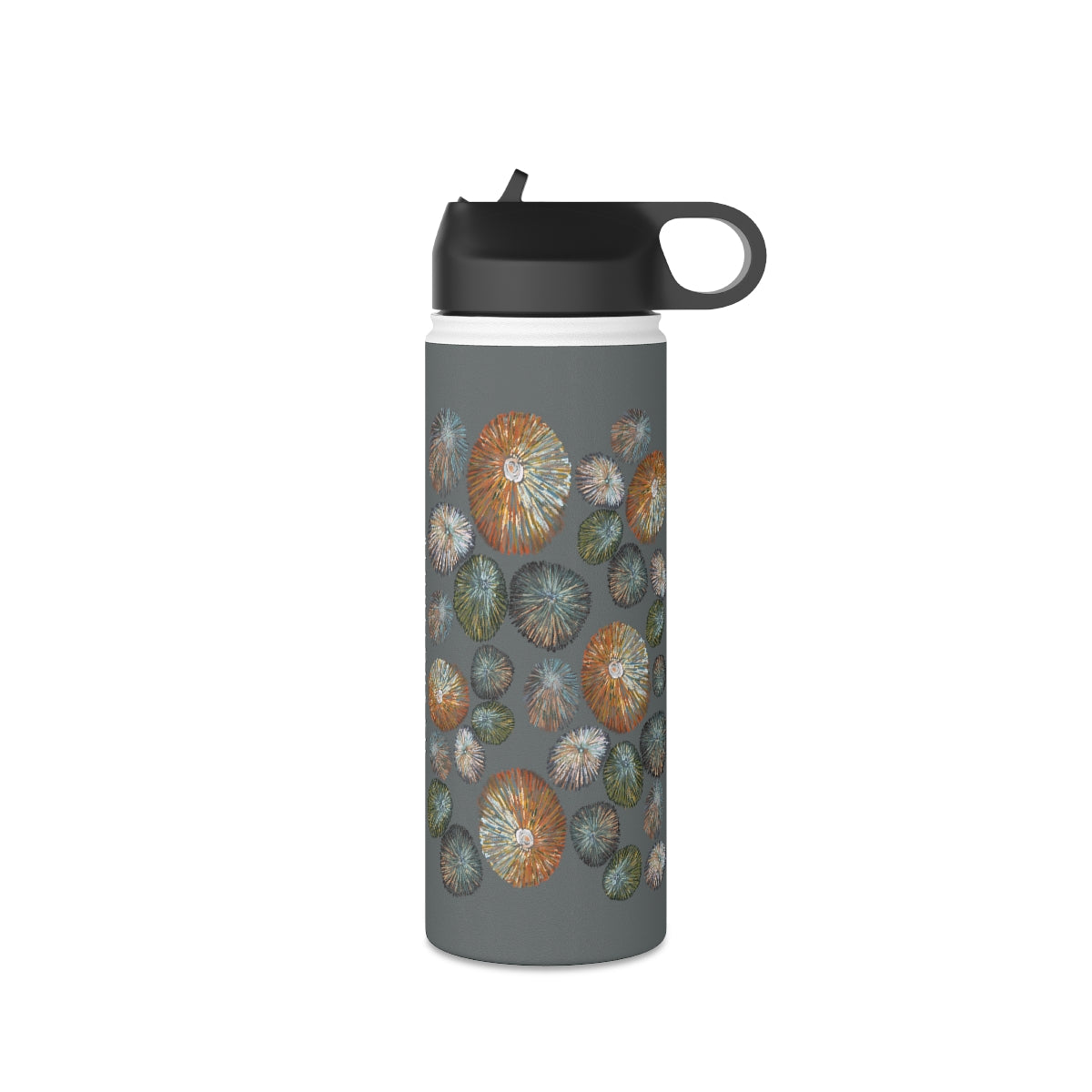 ʻOpihi (in Gray/ʻĀhinahina) - Stainless Steel Water Bottle