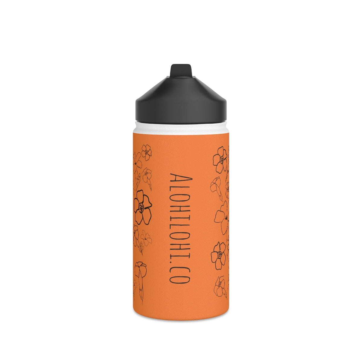 Pua Kenikeni in ʻAlani/Orange - Stainless Steel Water Bottle