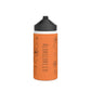 Pua Kenikeni in ʻAlani/Orange - Stainless Steel Water Bottle