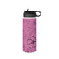 Pua Kenikeni (E) in ʻĀkala/Pink - Stainless Steel Water Bottle