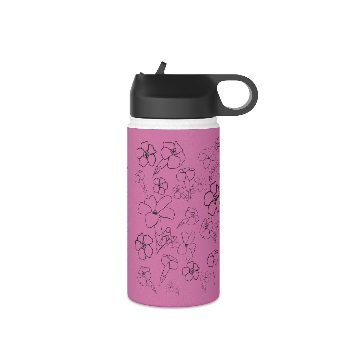 Pua Kenikeni in ʻĀkala/Pink - Stainless Steel Water Bottle