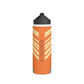 ʻŌkoholua in ʻAlani/Orange - Stainless Steel Water Bottle