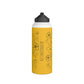 Pua Kenikeni in Melemele/Yellow - Stainless Steel Water Bottle