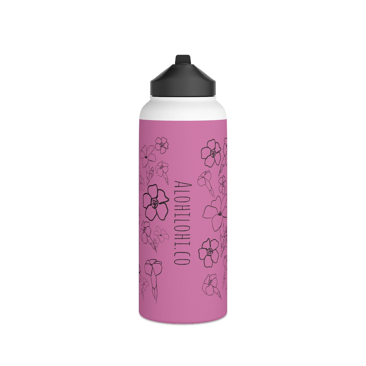 Pua Kenikeni in ʻĀkala/Pink - Stainless Steel Water Bottle