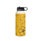 Pua Kenikeni (E) in Melemele/Yellow - Stainless Steel Water Bottle