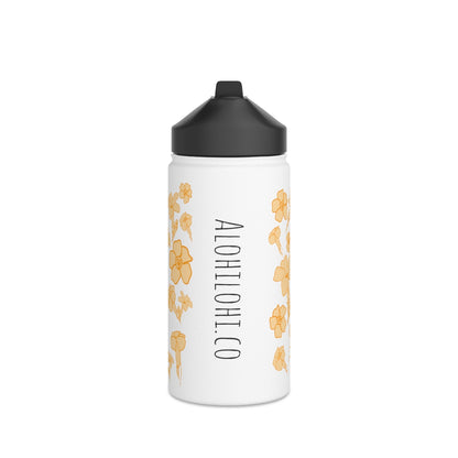 Pua Kenikeni - Stainless Steel Water Bottle