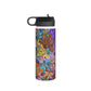 Naupaka (in Poni/Purple) - Stainless Steel Water Bottle