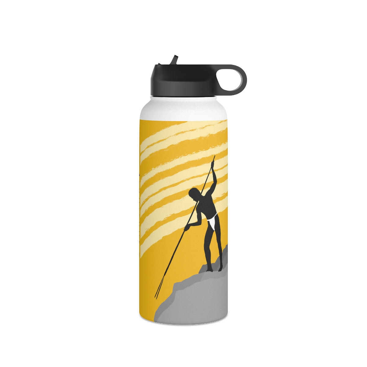 ʻŌkoholua (in Melemele/Yellow) - Stainless Steel Water Bottle