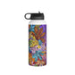 Naupaka (in Poni/Purple) - Stainless Steel Water Bottle