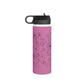 Pua Kenikeni in ʻĀkala/Pink - Stainless Steel Water Bottle