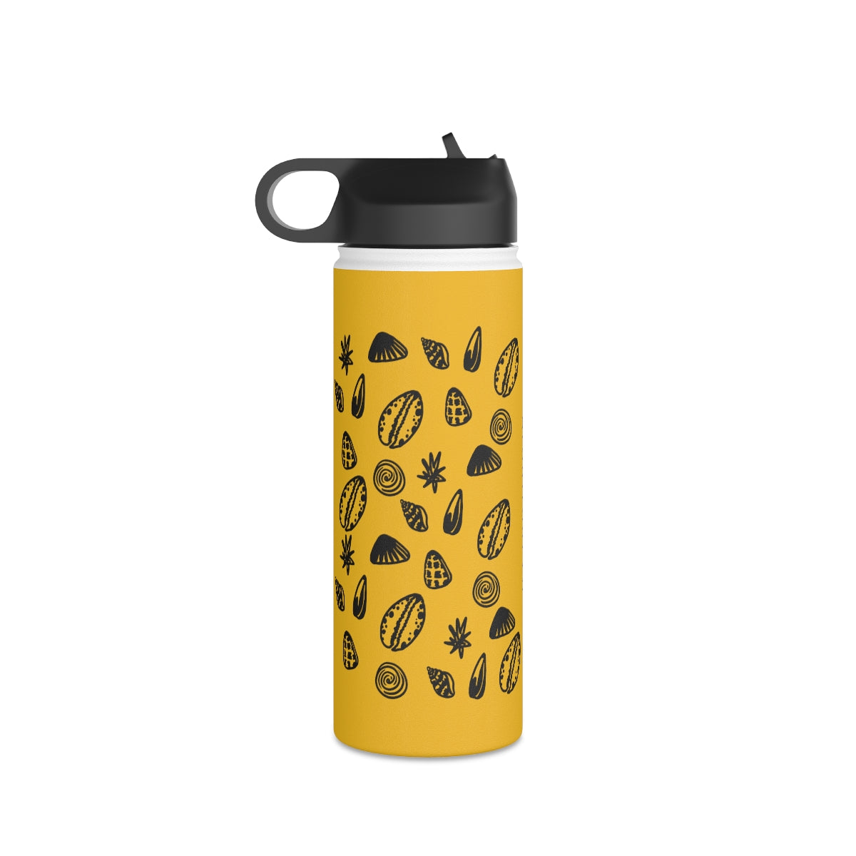 Pūpū (v) in Melemele/Yellow - Stainless Steel Water Bottle