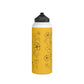 Pua Kenikeni in Melemele/Yellow - Stainless Steel Water Bottle