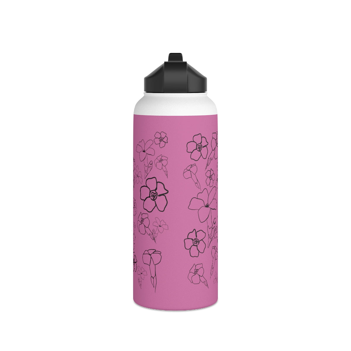 Pua Kenikeni in ʻĀkala/Pink - Stainless Steel Water Bottle