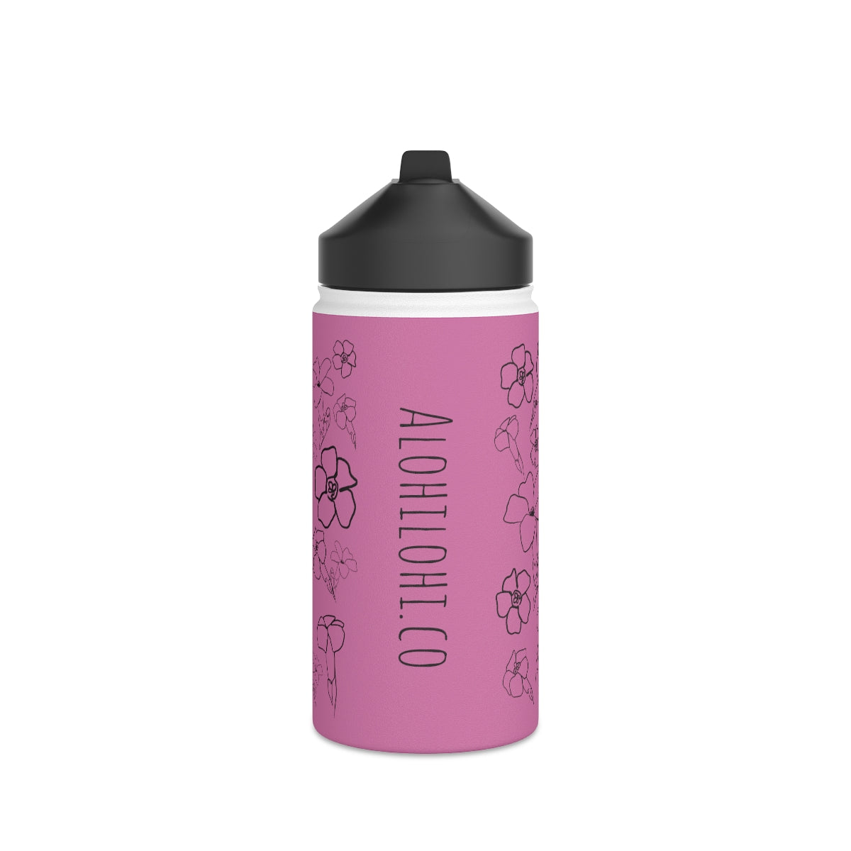 Pua Kenikeni in ʻĀkala/Pink - Stainless Steel Water Bottle