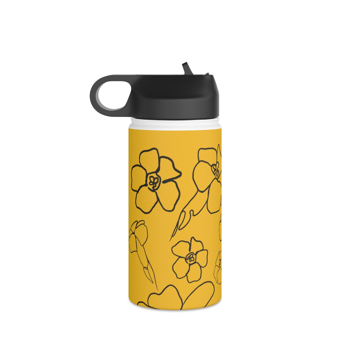 Pua Kenikeni (E) in Melemele/Yellow - Stainless Steel Water Bottle