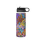 Naupaka (in Poni/Purple) - Stainless Steel Water Bottle