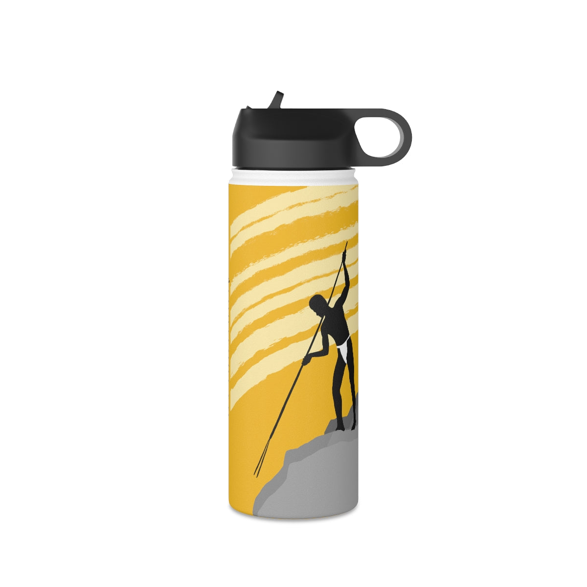 ʻŌkoholua (in Melemele/Yellow) - Stainless Steel Water Bottle