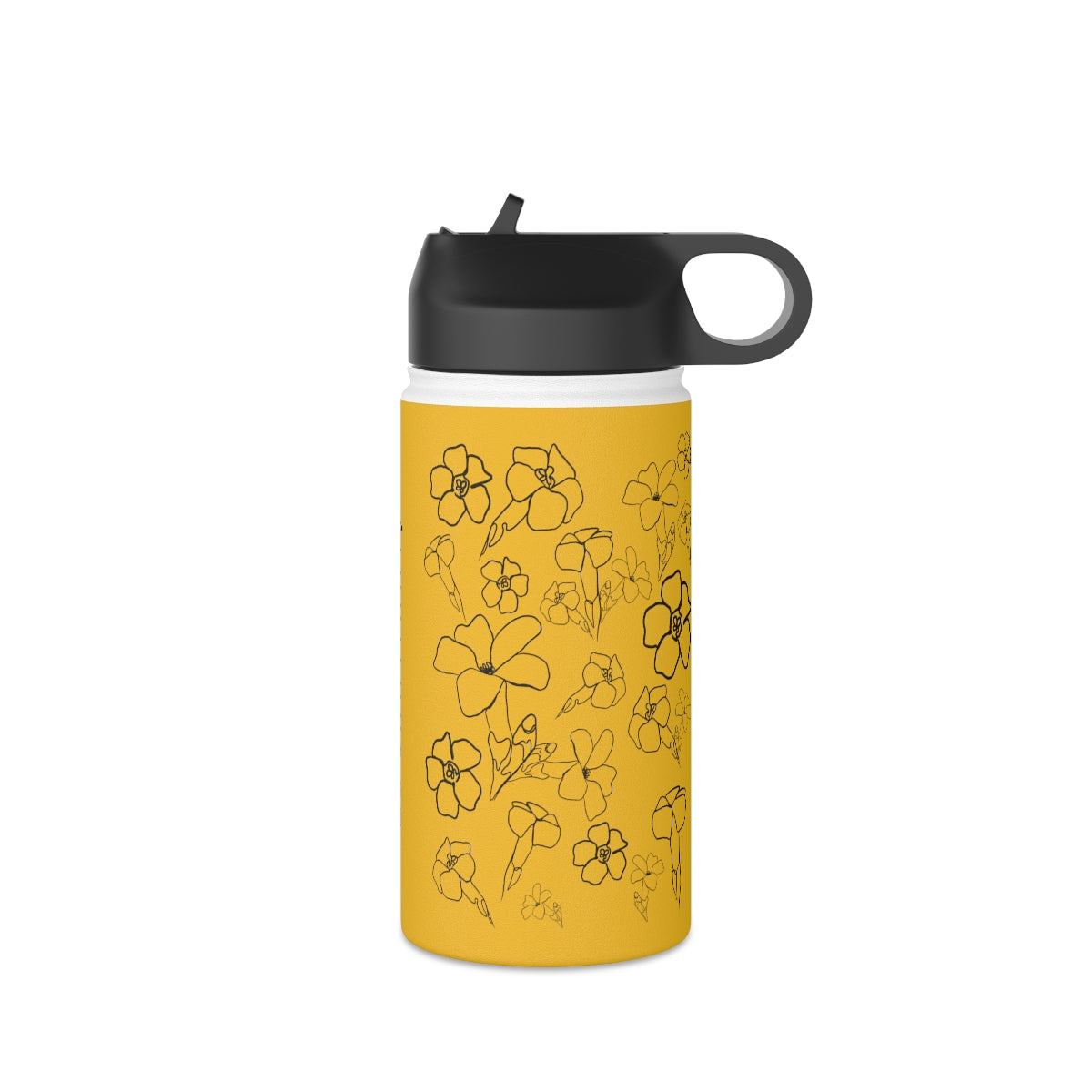 Pua Kenikeni in Melemele/Yellow - Stainless Steel Water Bottle