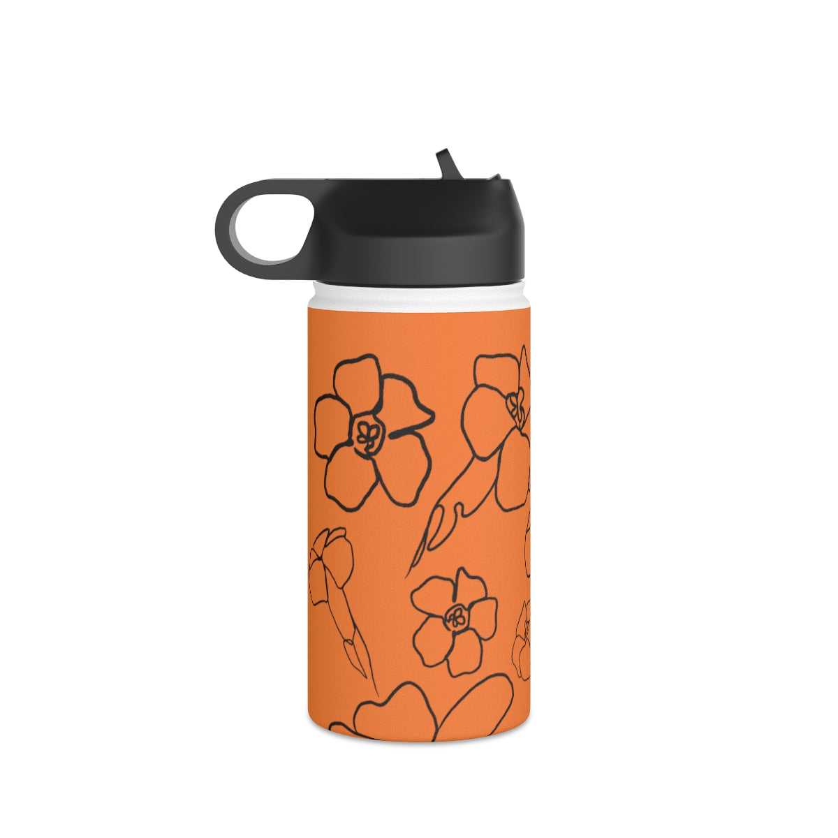 Pua Kenikeni (E) in ʻAlani/Orange - Stainless Steel Water Bottle