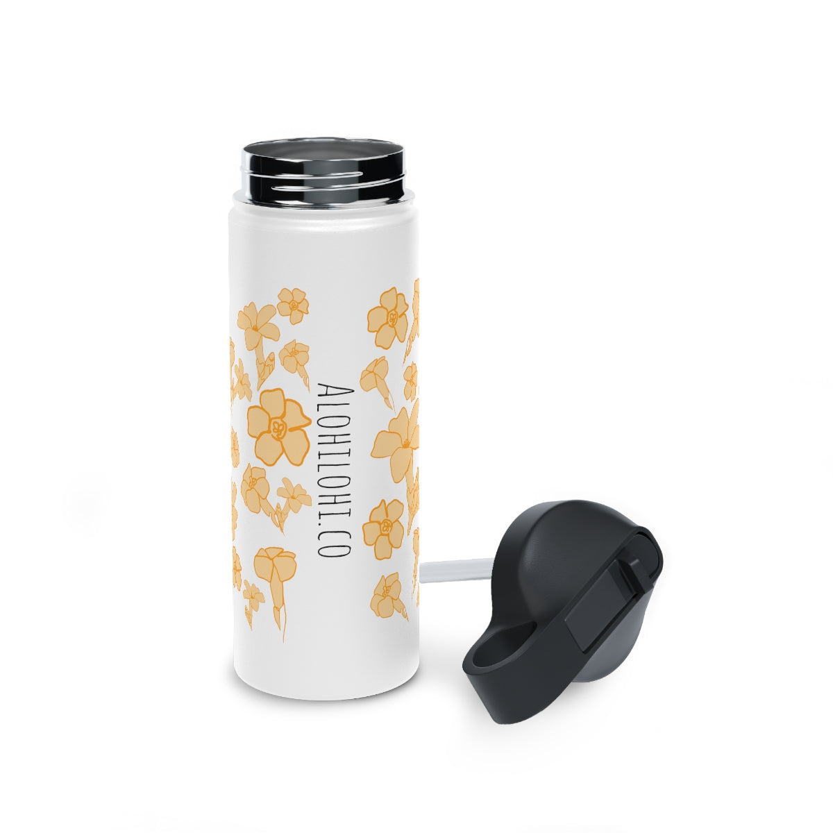 Pua Kenikeni - Stainless Steel Water Bottle