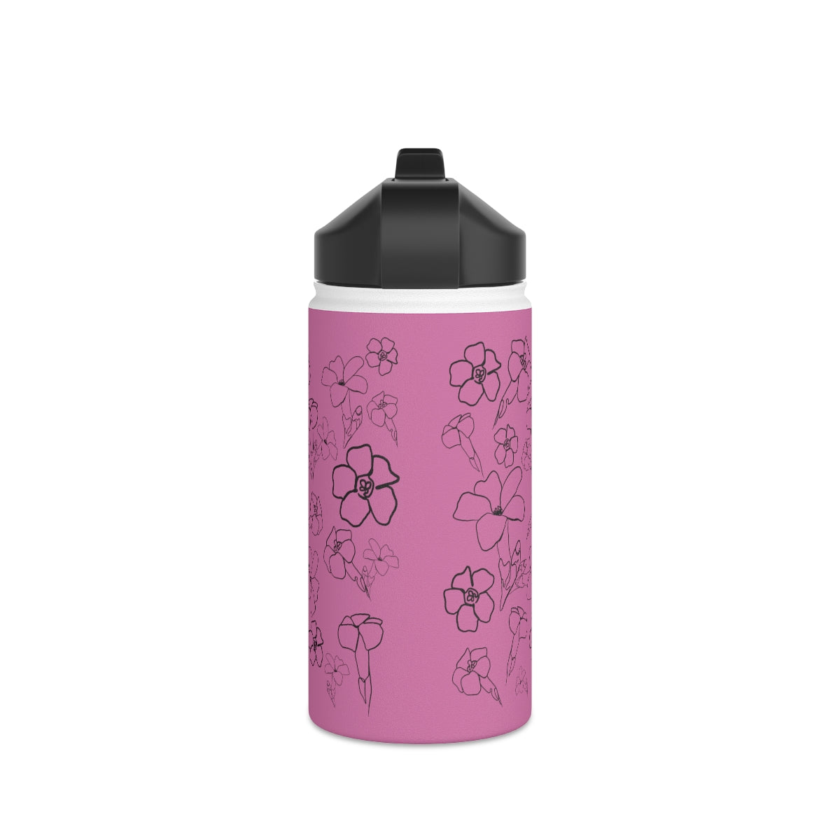 Pua Kenikeni in ʻĀkala/Pink - Stainless Steel Water Bottle