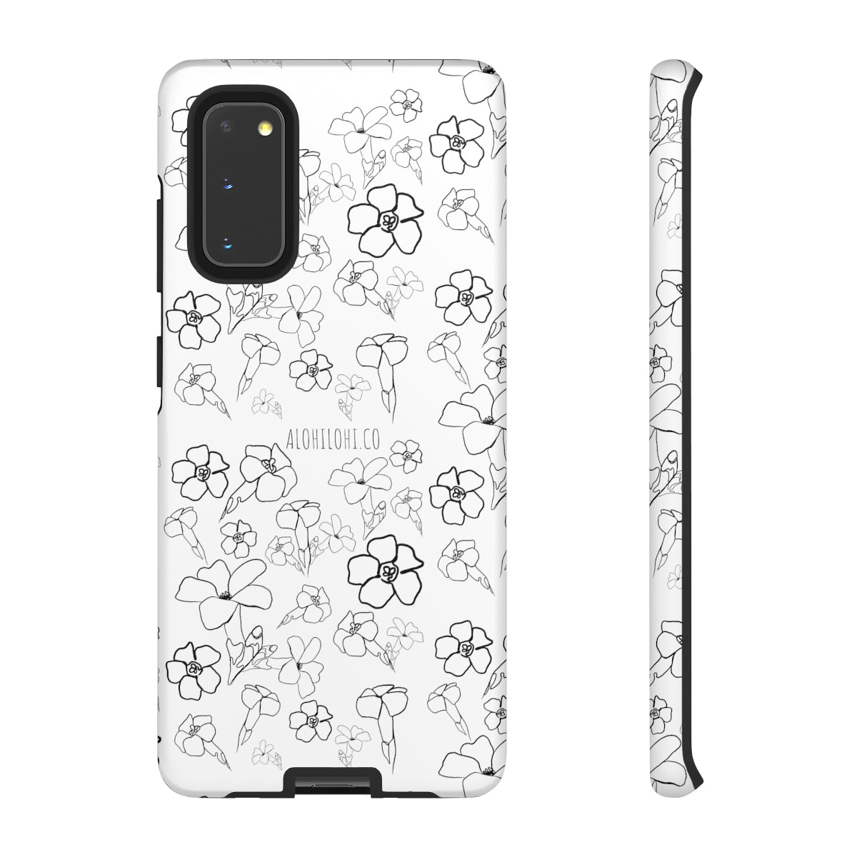 Pua Kenikeni (B&W) - Tough Samsung Case