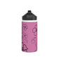 Pua Kenikeni (E) in ʻĀkala/Pink - Stainless Steel Water Bottle