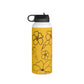 Pua Kenikeni (E) in Melemele/Yellow - Stainless Steel Water Bottle