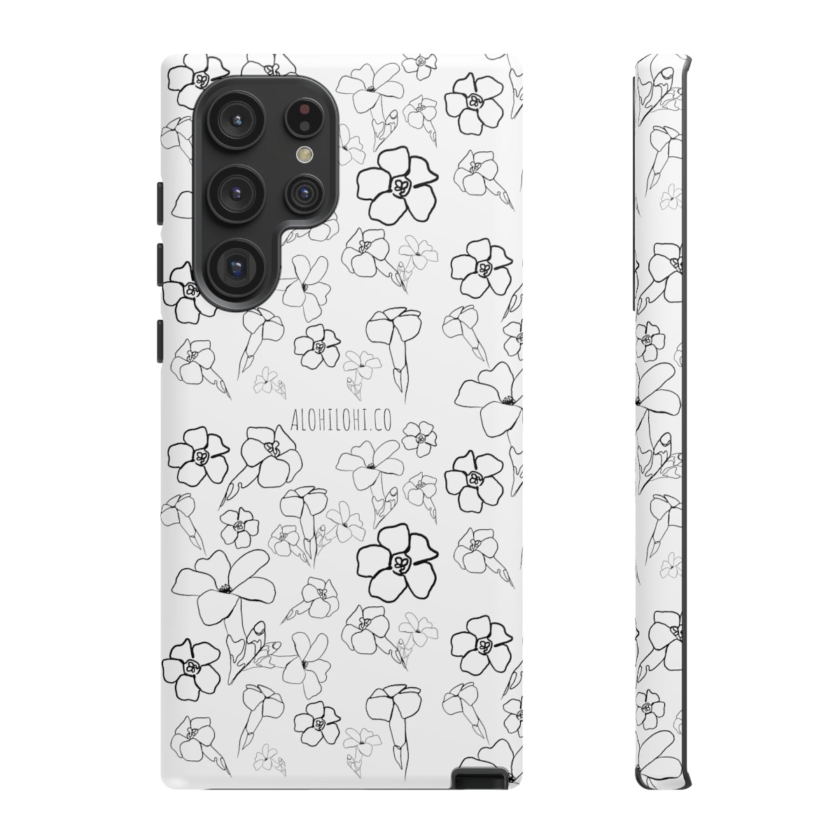 Pua Kenikeni (B&W) - Tough Samsung Case