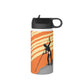 ʻŌkoholua in ʻAlani/Orange - Stainless Steel Water Bottle