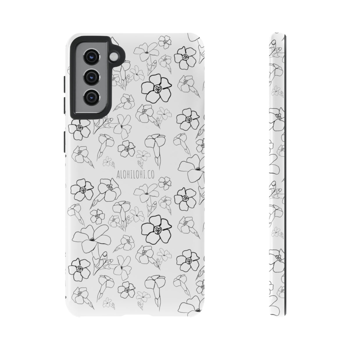 Pua Kenikeni (B&W) - Tough Samsung Case