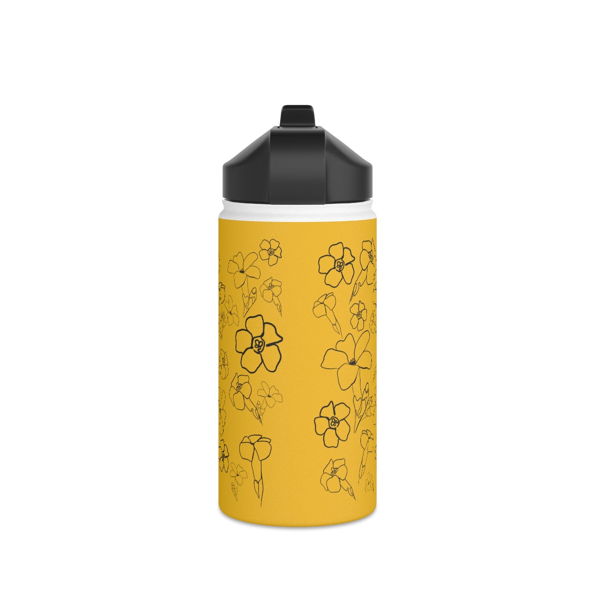 Pua Kenikeni in Melemele/Yellow - Stainless Steel Water Bottle