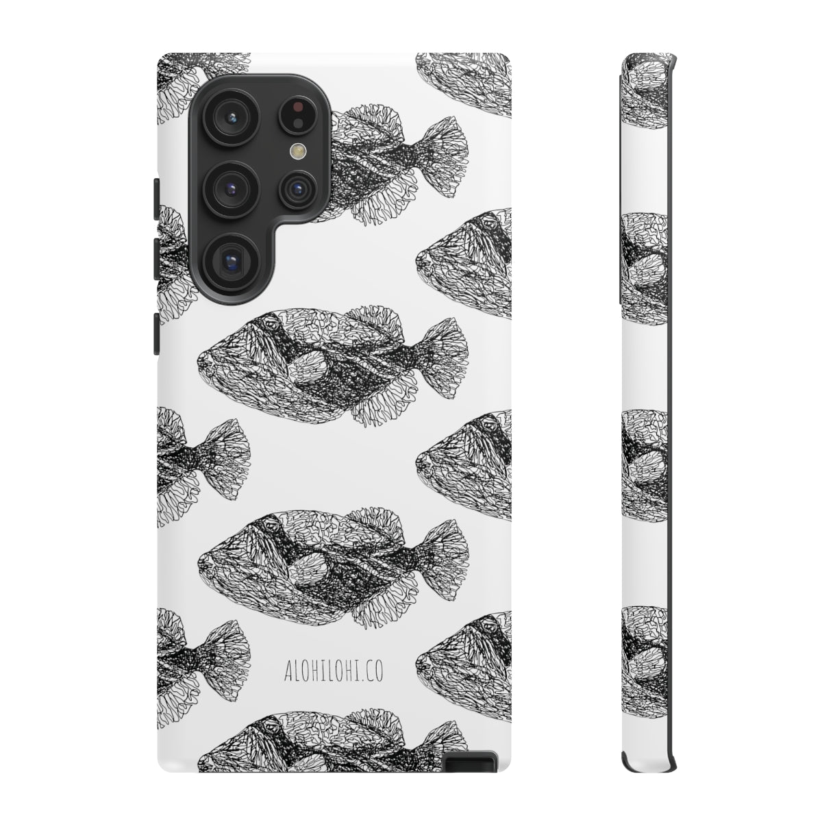 Humuhumunukunukuāpuaʻa (B&W) - Tough Samsung Case