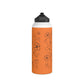 Pua Kenikeni in ʻAlani/Orange - Stainless Steel Water Bottle