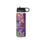 Naupaka (E) in Poni/Purple - Stainless Steel Water Bottle