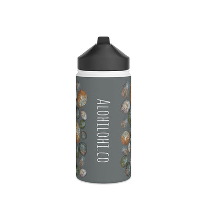 ʻOpihi (in Gray/ʻĀhinahina) - Stainless Steel Water Bottle